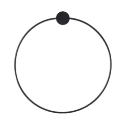 Ferm LIVING Ferm Handtuchhalter Schwarz