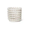Ferm LIVING Ceramic Geflochtener Korb Ø16cm