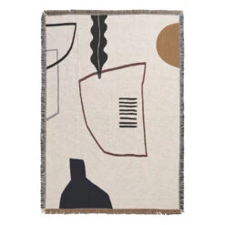 Ferm LIVING Mirage Wolldecke 120 X 170cm