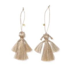 Ferm LIVING Wing Angels Weihnachtsanhänger 9cm