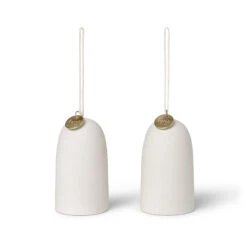 Ferm LIVING Bell Glocke Weihnachtsanhänger Ø4cm 2er Pack