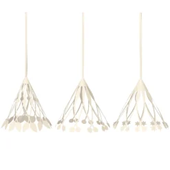 Ferm LIVING Paper Tassels Weihnachtsanhänger Ø10cm 3er Pack