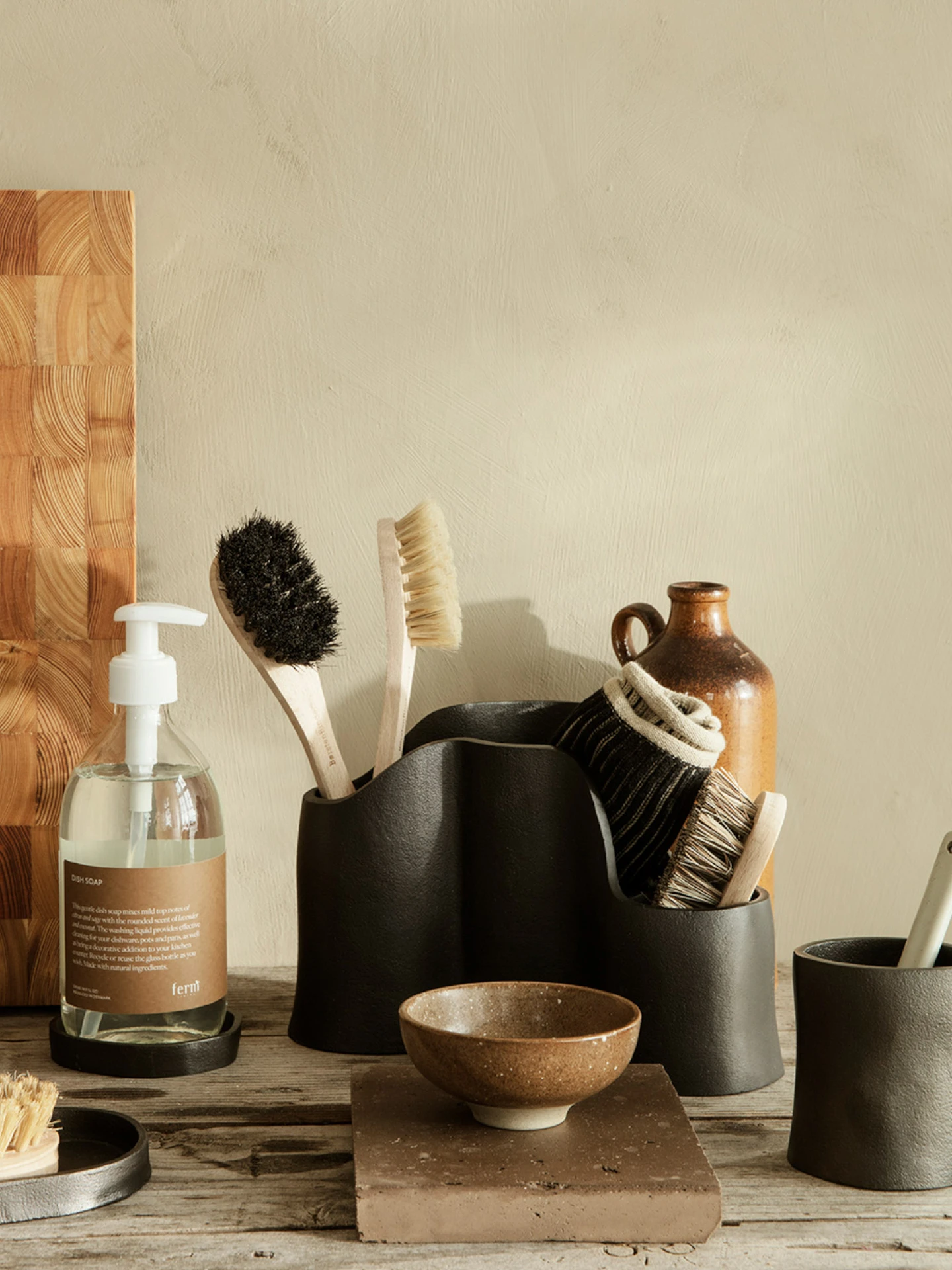 Ferm LIVING Merge Keramik Untersetzer 2 Ferm LIVING Merge Keramik Untersetzer – Bild 2