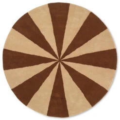 Ferm LIVING Arch Handgetufteter Teppich Ø130cm