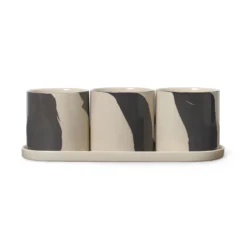 Ferm LIVING Inlay Kräuterblumentopf Mit Untersetzer 4-teilig