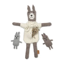 Ferm LIVING Lee Merino Rabbit Family