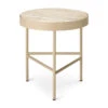 Ferm LIVING Travertine Beistelltisch Ø40cm