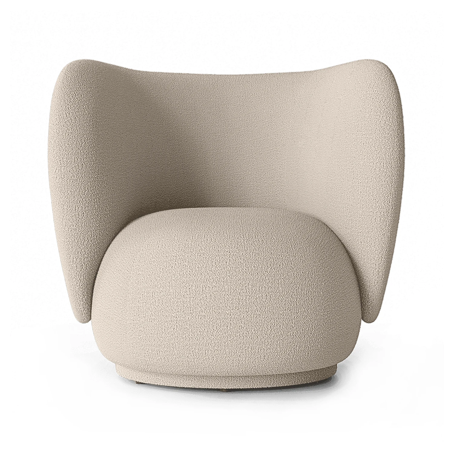 Ferm LIVING Rico Lounge Chair Bouclé 1 Ferm LIVING Rico Lounge Chair Bouclé