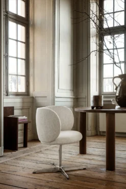 Ferm LIVING Rico Dining Chair Swivel Bouclé -Ferm Living 577235 01 40 EnvironmentImage 9d4fbc3db8 scaled