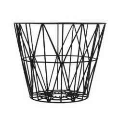 Ferm LIVING Wire Basket Korb Schwarz