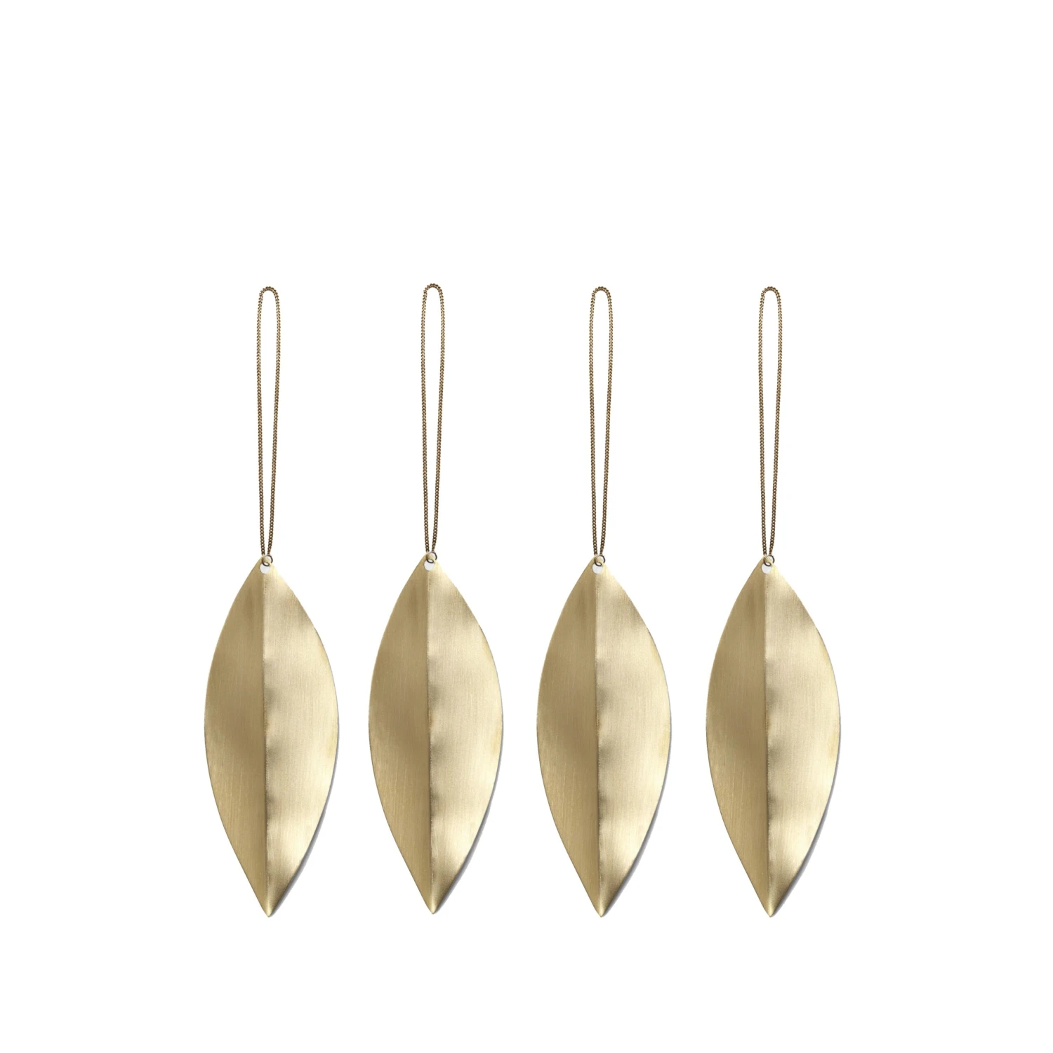 Ferm LIVING Leaf Brass Weihnachtsbaumschmuck 1 Ferm LIVING Leaf Brass Weihnachtsbaumschmuck